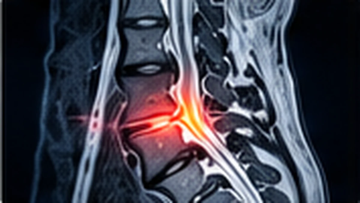 A person holding the lower back, illustrating discomfort that may lead to clinical assessment.